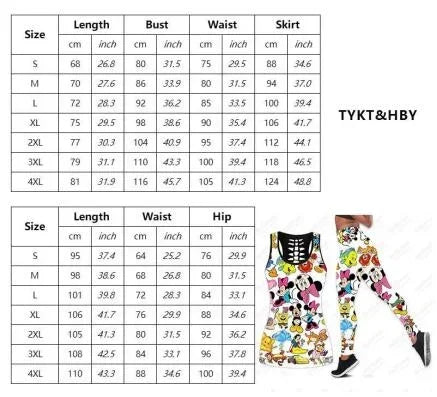 Disney Stitch 3D Hoodie Leggings set Women's Hoodie Suit StitchYoga Pants Sweatpants Fashion Mickey Sports Suit